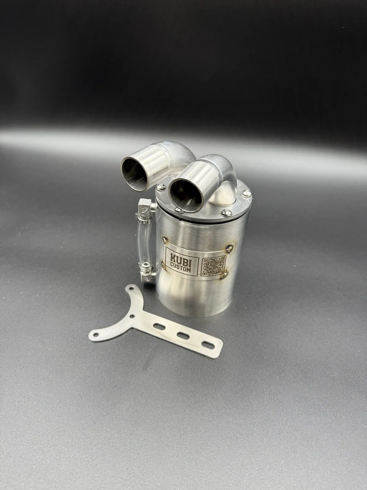 OIL CATCH TANK (SEPARATOR OLEJU) 25mm - obrazek 3
