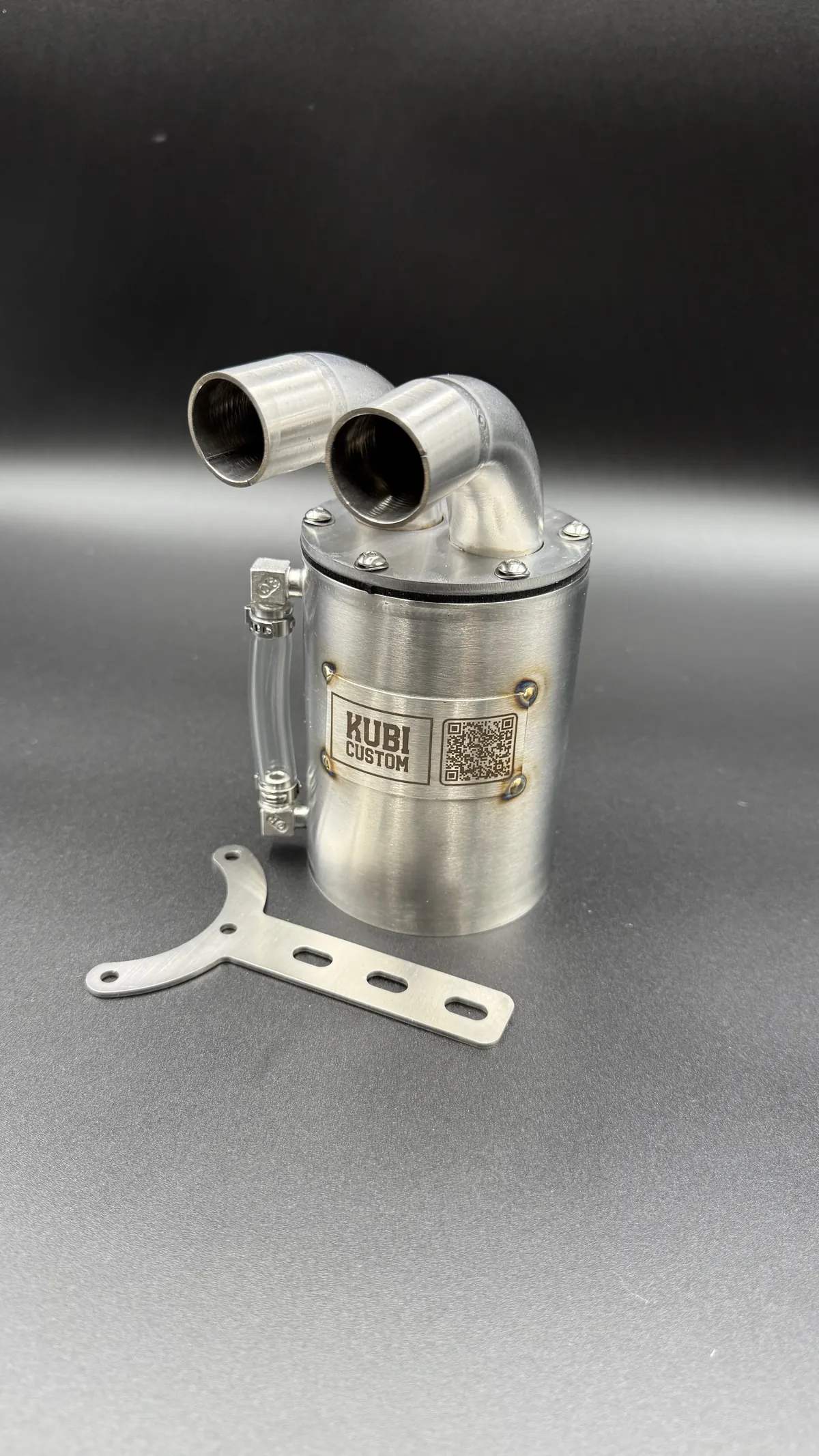 OIL CATCH TANK (SEPARATOR OLEJU) 25mm - obrazek 6