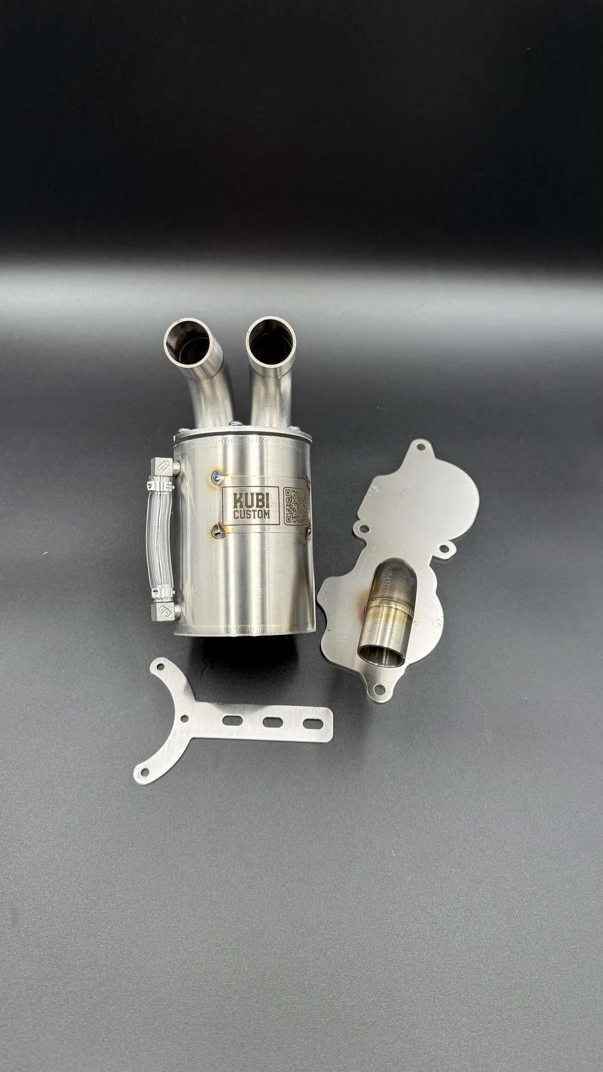 OIL CATCH TANK (SEPARATOR OLEJU) 25mm + adapter odmy (króciec 25mm) do silnika BMW M47 M57 (wersja z jednym turbo) - obrazek 5