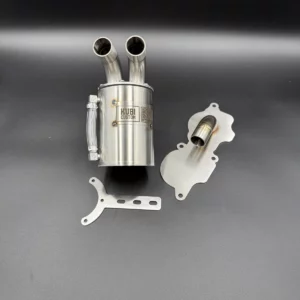 OIL CATCH TANK (SEPARATOR OLEJU) 25mm + adapter odmy (króciec 25mm) do silnika BMW M47 M57 (wersja z jednym turbo)