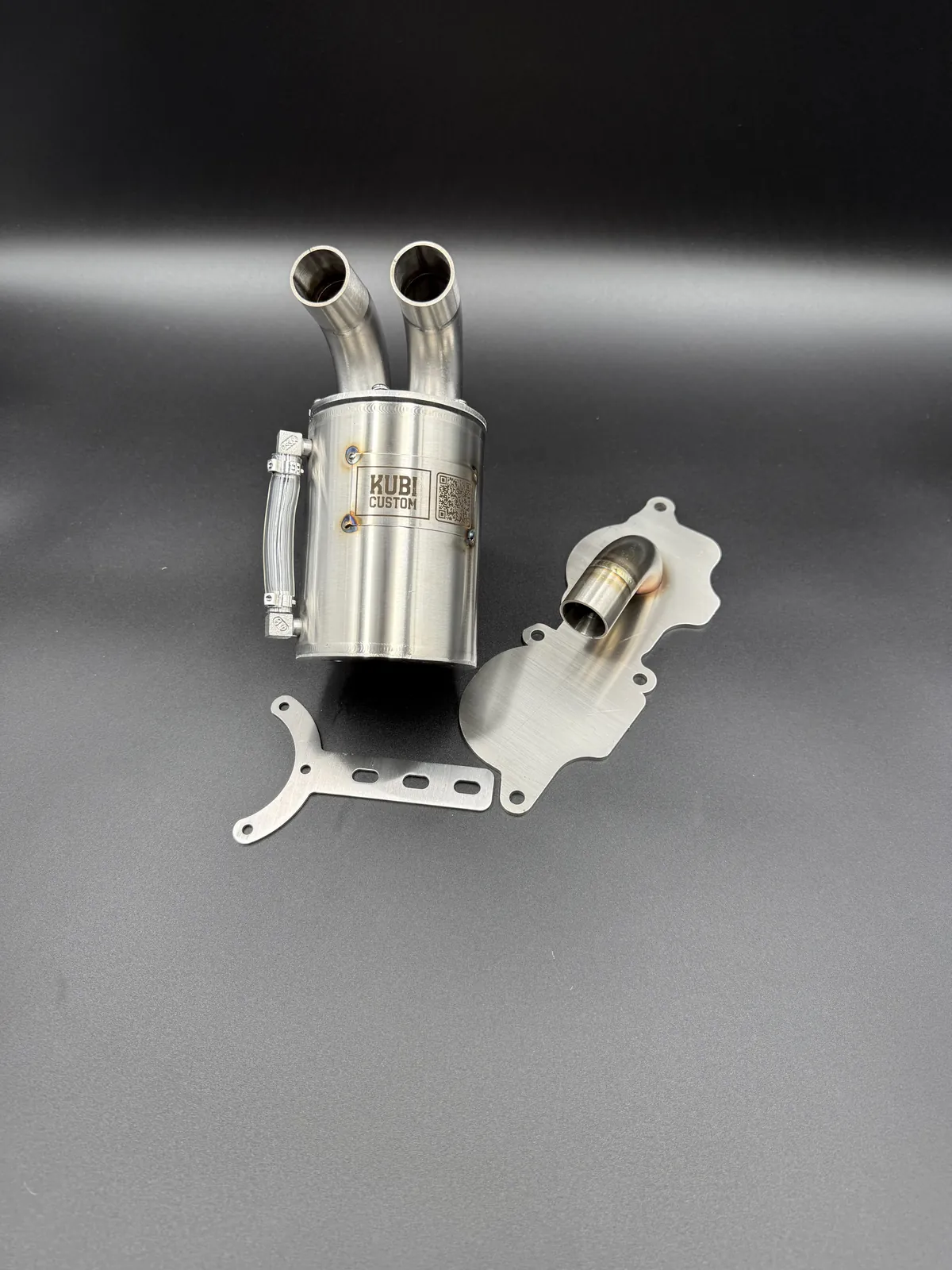 OIL CATCH TANK (SEPARATOR OLEJU) 25mm + adapter odmy (króciec 25mm) do silnika BMW M47 M57 (wersja z jednym turbo) - obrazek 2