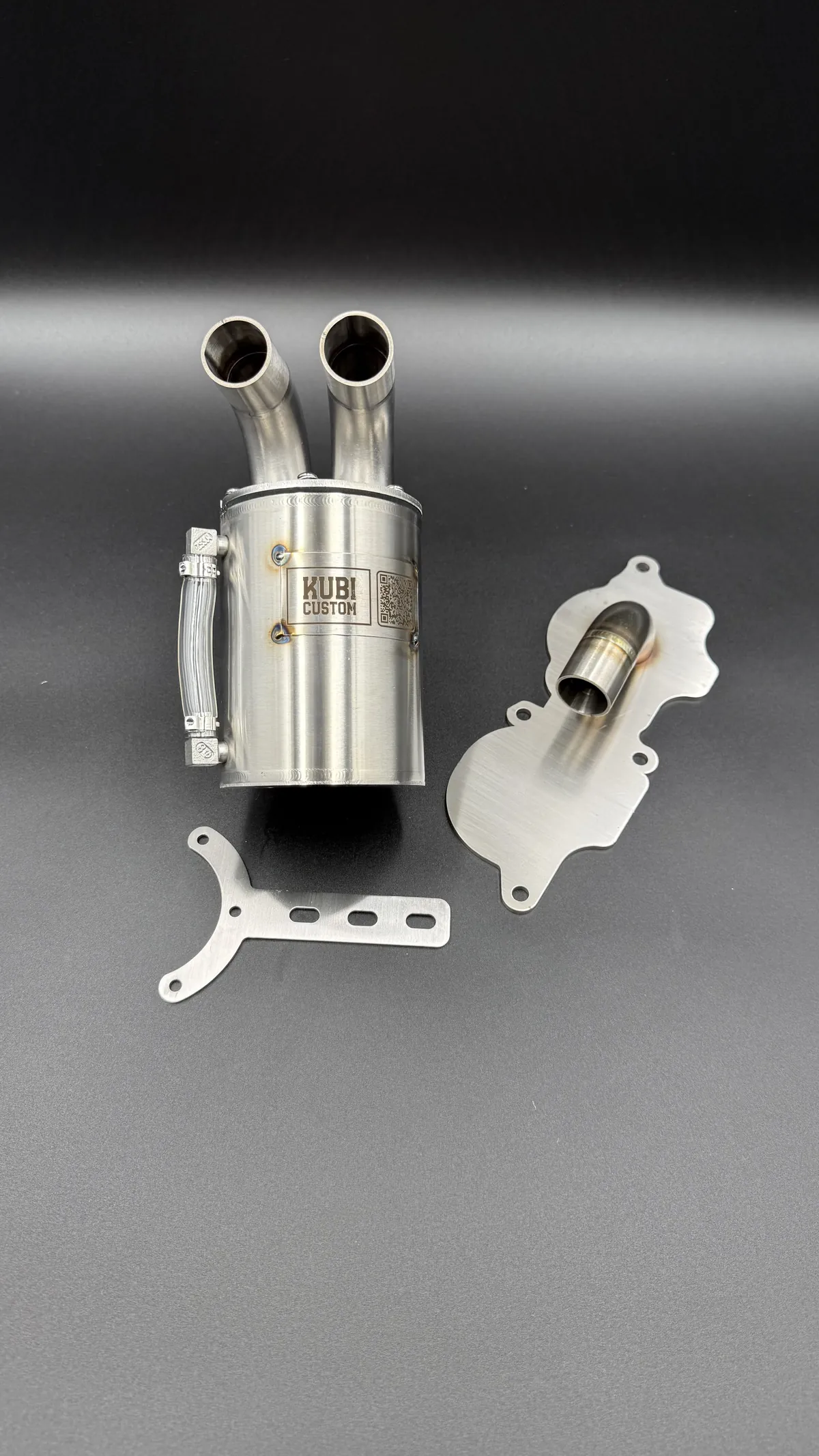 OIL CATCH TANK (SEPARATOR OLEJU) 25mm + adapter odmy (króciec 25mm) do silnika BMW M47 M57 (wersja z jednym turbo) - obrazek 5