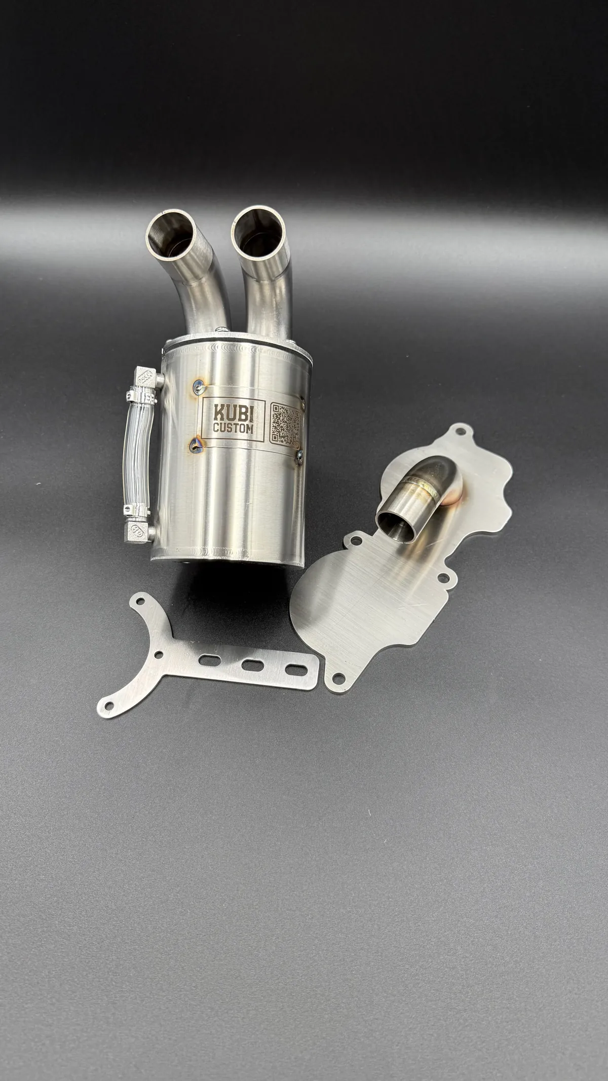 OIL CATCH TANK (SEPARATOR OLEJU) 25mm + adapter odmy (króciec 25mm) do silnika BMW M47 M57 (wersja z jednym turbo) - obrazek 6