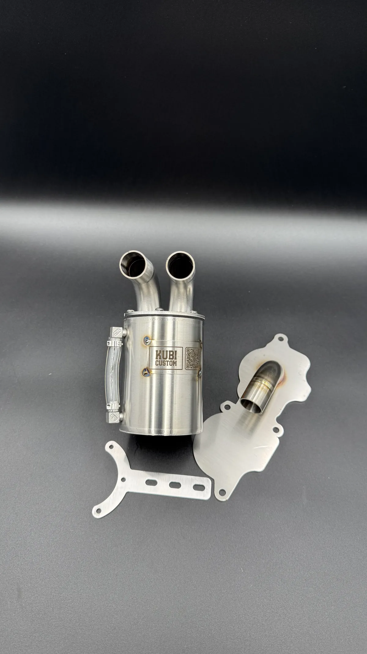 OIL CATCH TANK (SEPARATOR OLEJU) 25mm + adapter odmy (króciec 25mm) do silnika BMW M47 M57 (wersja z jednym turbo) - obrazek 8