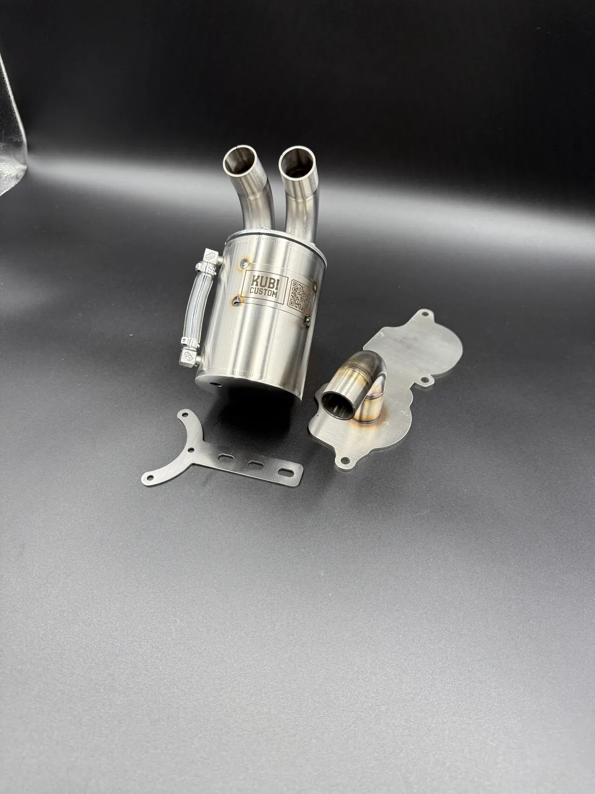 OIL CATCH TANK (SEPARATOR OLEJU) 25mm + adapter odmy (króciec 25mm) do silnika BMW M57 (wersja biturbo) - obrazek 5
